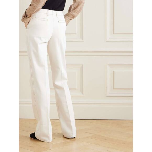 Dries Van Noten Parchia Straight Leg Denim Pants Jeans in Off White 29 - Picture 3 of 4